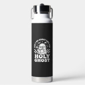 Heiliger Geist Retro Halloween-Geist-Design_1 Trinkflasche (Vorderseite)
