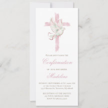 Heiliger Geist - rosa Kreuzbestätigung