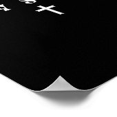 Heiliger Geist Subtil Christlich Minimal Religiöse Poster (Ecke)