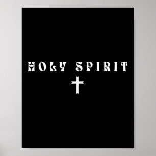 Heiliger Geist Subtil Christlich Minimal Religiöse Poster