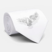 Heiliger Geist; Taube des reinen Weiß! Krawatte (Gerollt)