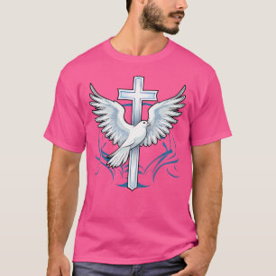 Heiliger Geist Taube Lob Jesus Taufe Jesus Cro T-Shirt