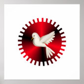 Heiliger Geist-Taube Poster (Vorne)