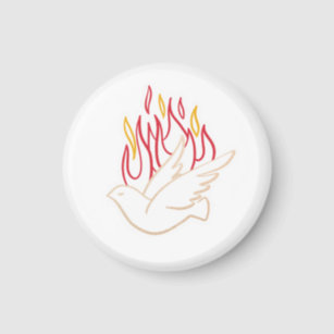 Heiliger Geist Flamme Taube Geschenke Zazzle De