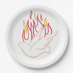 Heiliger Geist Flamme Taube Geschenke Zazzle De