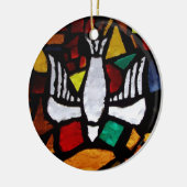 Heiliger Geist Verzierung Keramik Ornament (Links)