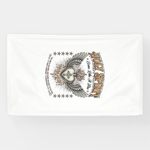 Heiliger Geist Vintage Gravur Flügel Herz Shirt_1 Banner