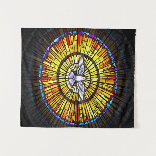 Heiliger Geist Wandteppich (Vorderseite (Horizontal))