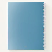 Heiliger Geist willkommen Notizblock (Rückseite)