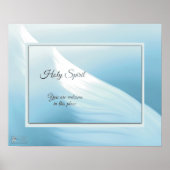 Heiliger Geist, willkommen Poster (Vorne)