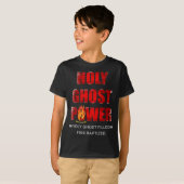 Heiliger Geister Power Geist gefüllt Pfingstaposto T-Shirt (Vorne ganz)