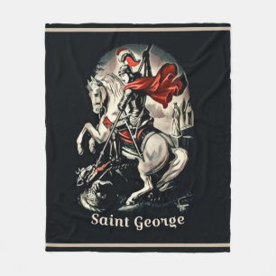 Heiliger Georg Սուրբ Գեորգ Fleece-Decke Fleecedecke