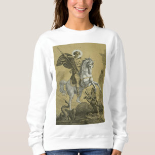 Heiliger Georg – Premium "Sunburst Gold" Art Sweatshirt