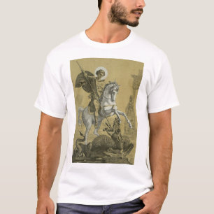 Heiliger Georg – Premium "Sunburst Gold" Art T-Shirt