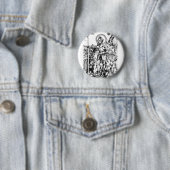 Heiliger Georg und der Drache Großmärtyrer Button (Beispiel)