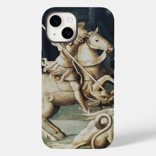 Heiliger Georg und der Drache Großmärtyrer Case-Mate iPhone Hülle (Rückseite)
