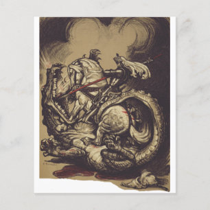 Heiliger Georg und der Drache Großmärtyrer Flyer