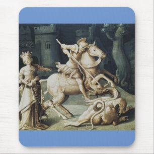 Heiliger Georg und der Drache Großmärtyrer Mousepad