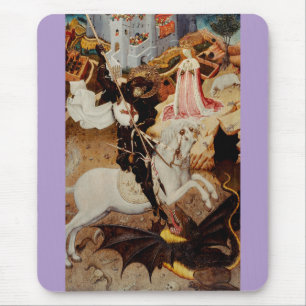 Heiliger Georg und der Drache Großmärtyrer Mousepad
