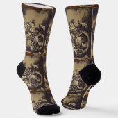 Heiliger Georg und der Drache Großmärtyrer Socken (Gewinkelt)