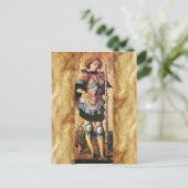HEILIGER GEORG UND DRACHE POSTKARTE (Stehend Vorderseite)