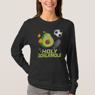 Heiliger Goalamole Fußball Kinder Avocado T-Shirt