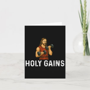 Heiliger Gott der Kirche - Fitness heben Karte