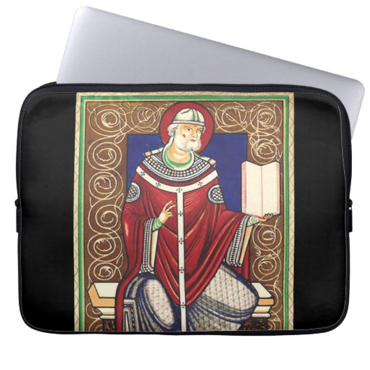 Heiliger Gregor der Große Kirchenlehrer Laptopschutzhülle (Vorderseite)
