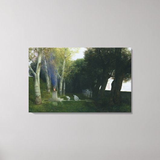 Heiliger Grove, 1886 Leinwanddruck (Vorderseite)