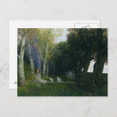 Heiliger Grove, 1886 Postkarte (Vorne/Hinten)