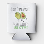 Heiliger Guacamole, 60. Geburtstag Personalisiert Dosenkühler (Vorderseite)