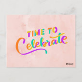 Heiliger Guacamole, dein Geburtstag! Funny Card Postkarte (Rückseite)