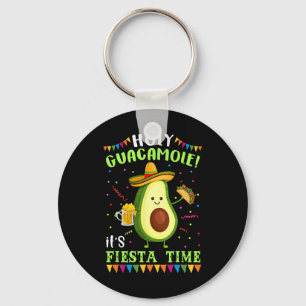 Heiliger Guacamole Es ist Fiesta Time T Shirt für Schlüsselanhänger