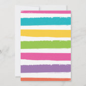 Heiliger Guacamole Fiesta Cactus Brautparty Einladung (Rückseite)