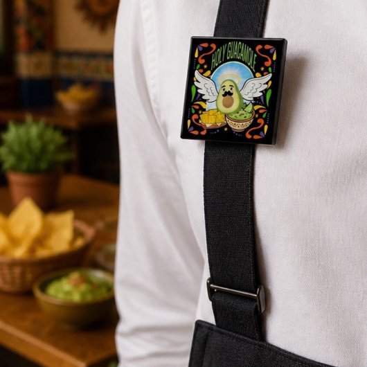 Heiliger Guacamole Flair Button