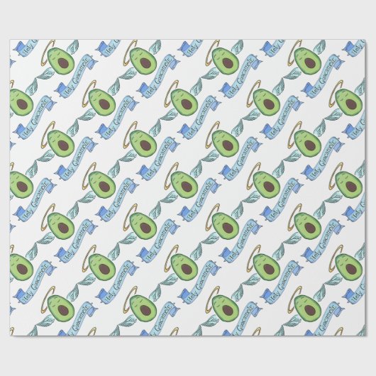 Heiliger Guacamole! Geschenkpapier (Flach)