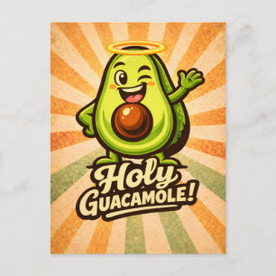 Heiliger Guacamole - Guac Pack - Foodie-Freunde Postkarte