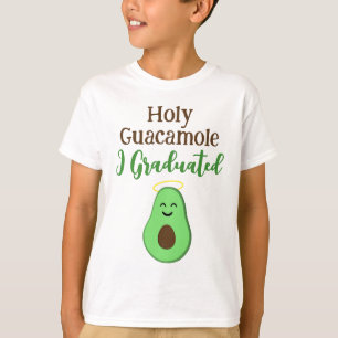 Heiliger Guacamole I-Abschluss niedlicher Avocado T-Shirt