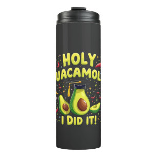 Heiliger Guacamole ich tat es Abschluss Cinco De M Thermosbecher