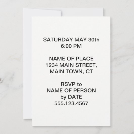 Heiliger Guacamole Jemand dreht 40 Avocado Einladung (Rückseite)