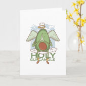 Heiliger Guacamole Karte (Gelbe Blume)