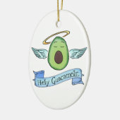 Heiliger Guacamole Keramik Ornament (Links)