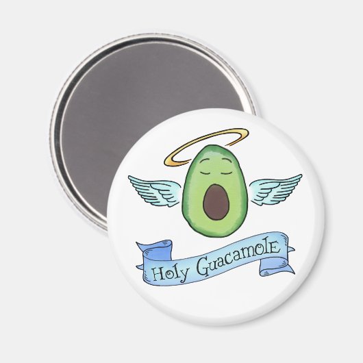 Heiliger Guacamole Magnet (Vorderseite/Rückseite)