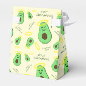 Heiliger Guacamole niedlicher Avocado Geschenkschachtel (Rückseite)