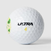 Heiliger Guacamole niedlicher Avocado Golfball (Logo)
