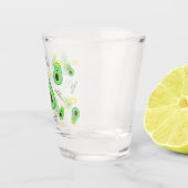 Heiliger Guacamole niedlicher Avocado Schnapsglas (Rechts)