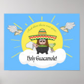 Heiliger Guacamole Poster (Vorne)