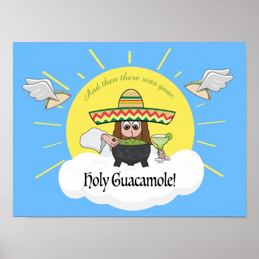 Heiliger Guacamole Poster (Vorne)