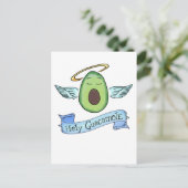 Heiliger Guacamole! Postkarte (Stehend Vorderseite)