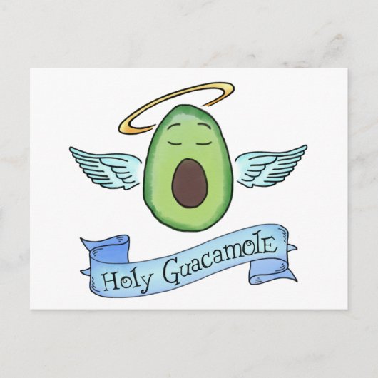 Heiliger Guacamole! Postkarte (Vorderseite)